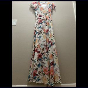House of Flynn Floral maxi dress Wrap dress